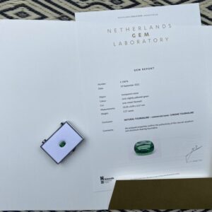 NEL certificaat chroom toermalijn