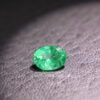 Ovale smaragd uit Zambia