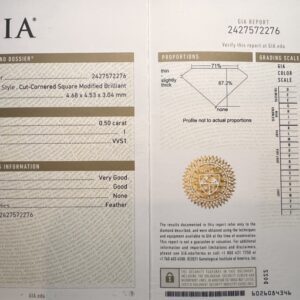 diamant GIA kleur I VVS1