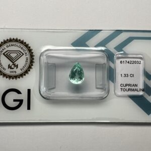 Untreated Paraïba tourmaline