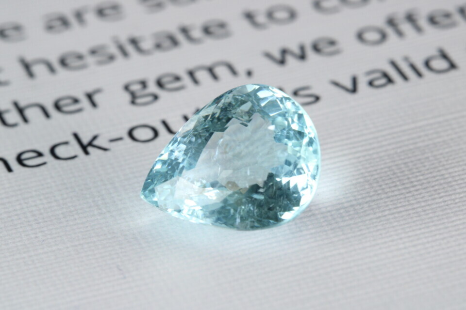 Natuurlijke paraiba toermalijn