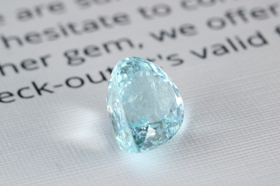 Natuurlijke paraiba toermalijn