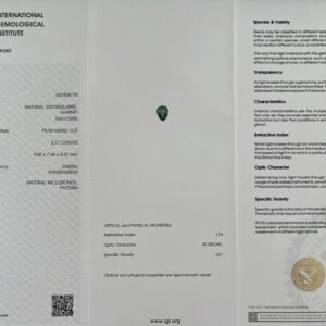 Groene tsavoriet granaat kopen
